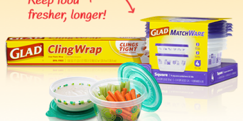 New $1/1 Glad Food Protection Product Coupon = Holiday Edition Cling Wrap Only 98¢ at Walmart