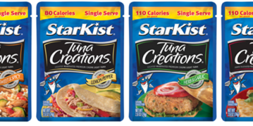 New $0.55/2 Starkist Tuna Creations Pouches Coupon