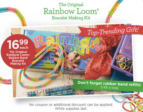 Rainbow Loom Multi-Color Rubber Bands Refill Pack [600 ct, NO C