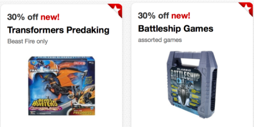 Target: New Cartwheel Offers = Great Toy Deals