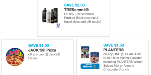 *HOT* $2/1 Tresemme, Planters, Purex, Reach (+ More!) Coupons Have Reset = Awesome Deals
