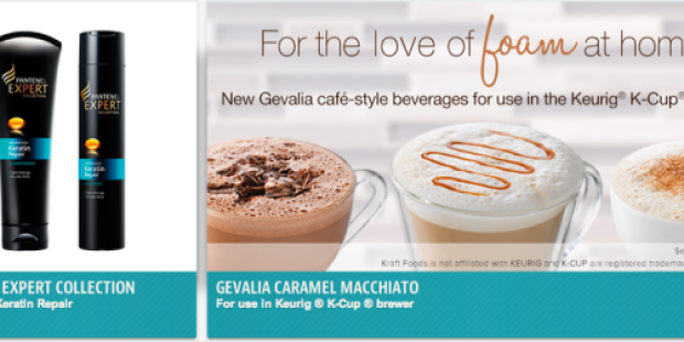 PINCHme: FREE Samples of Pantene Expert Collection and Gevalia Caramel Macchiato K-cup