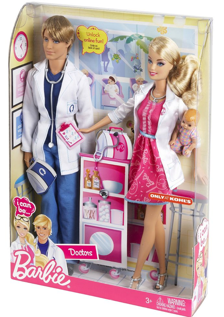 barbie doctor set online