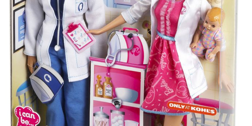 Kohl’s: *HOT* Barbie I Can Be A Doctor Doll Set as Low as Only $6.99 Shipped (Reg. $34.99!)