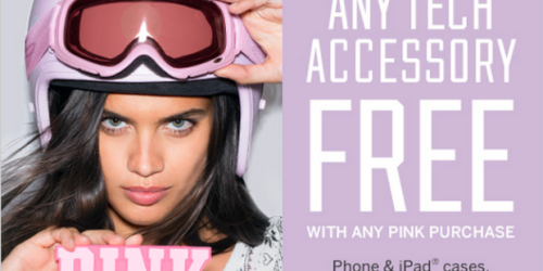 Victoria’s Secret: Free Tech Accessory, Secret Reward Card, & Possibly a Free Panty w/ $10 Pink Purchase (In-Store Only!)