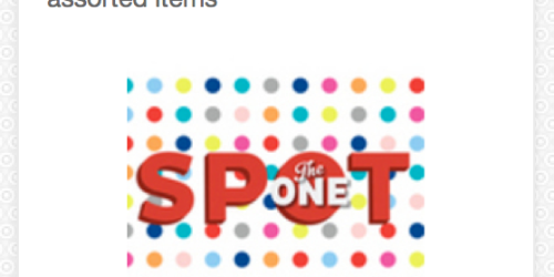 Target: Super Rare 20% Off The One Spot Cartwheel Savings Offer = Items Only $0.80 Each
