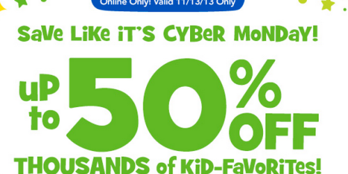 ToysRUs.com: Up to 50% Off Sale = Select Nerf Gun AND Ammo as Low as $5 Shipped + Lots More