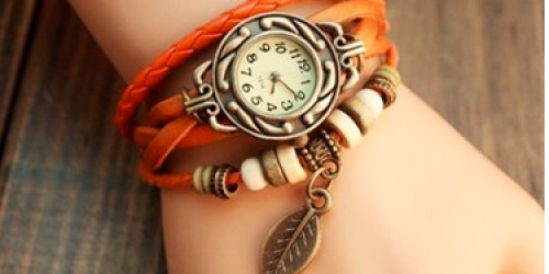 BelleChic: Adorable Vintage Inspired Boho Leather Watches Only $9.99 Shipped (Regularly $39.99!)