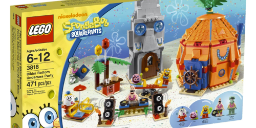 Amazon: LEGO SpongeBob Bikini Bottom Undersea Party Only $34.99 Shipped (Nice Price Drop)