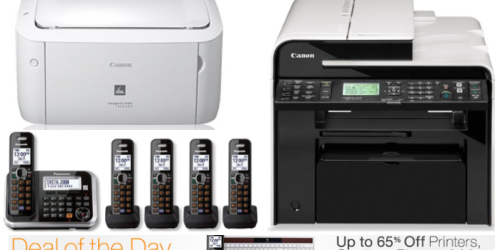 Amazon: Up to 65% Off Electronics Office Accessories – Printers, Cordless Phones & More (Today Only)