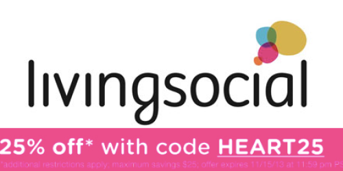 LivingSocial: 25% Off ANY Purchase Promo Code = $50 Brookstone Voucher Only $18.75 + More