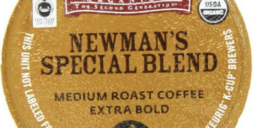 Amazon: 80-Pack of Highly Rated Newman’s Own K-Cups $30.51 (Only $0.38 Per K-Cup!) & More