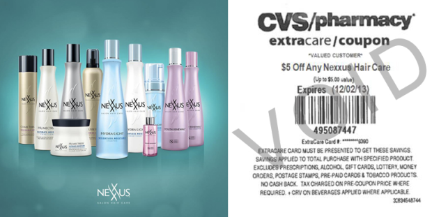 CVS Possible HighValue 5/1 Nexxus Hair Care Coupon (Just Scan Your