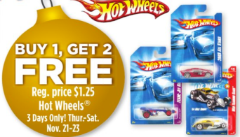 1 dollar hot wheels