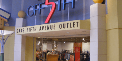 Groupon: $40 Saks 5th Avenue Off 5th Outlet Stores Voucher Only $20 (Snag Designer Brands at a Deep Discount)
