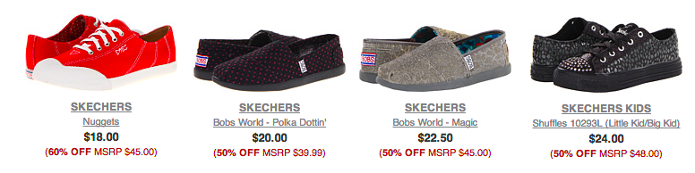 skechers bobs nuggets