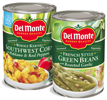 Rare $1/2 Del Monte Seasoned Vegetables Coupon