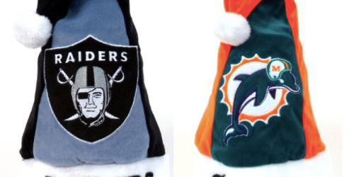 Amazon: NFL Light Up Santa Hats Only $10.50 (Regularly $29.99!)