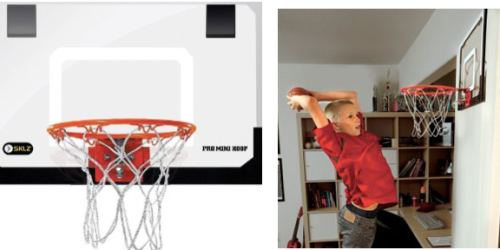 Amazon: Highly Rated Indoor Mini Basketball Hoop Only $14.99 (Best Price!)