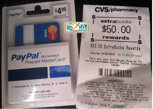 CVS Reminder: *HOT* $50 Extrabucks Reward for Buying PayPal Debit ...