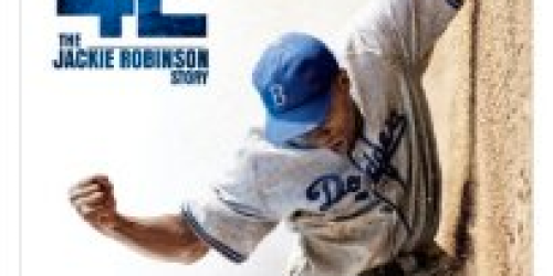 Amazon: 42 The Jackie Robinson Story Blu-ray/DVD Combo Pack Only $7.99 (Regularly $35.99!)