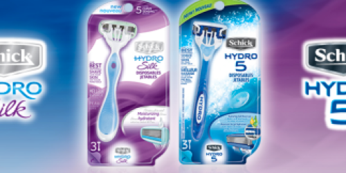 High Value $4/1 Schick Hydro Disposable Pack Coupons = Nice Deal at CVS Starting 1/12