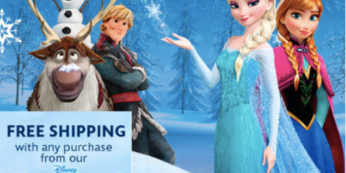 DisneyStore.com: Free Shipping with ANY Frozen Collection Purchase (Today Only!) + More