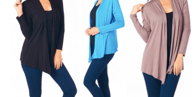 TagUnder.com: Super Soft Cardigans Only $10 Each (Available Again!) + $3 Basic Tops Sale