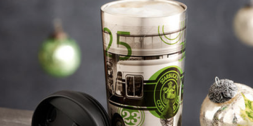 Starbucks: Buy 1 Tumbler for $65 = FREE Espresso Beverage Every Single Day in Jan. 2014 – LIVE NOW