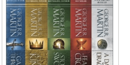 Amazon: A Game of Thrones 5-Book Boxed Set (Song of Ice and Fire Series) Kindle Edition Only $9.99