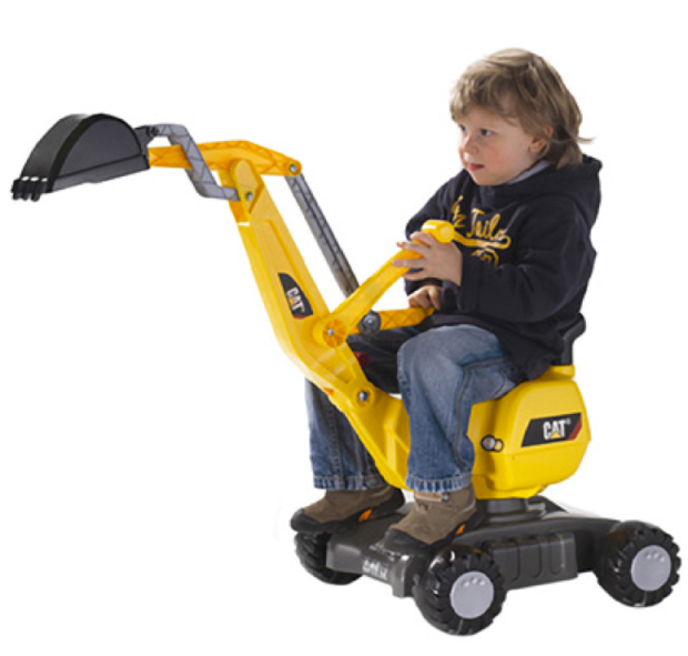 Caterpillar CAT Digger RideOn 64.99 + FREE shipping
