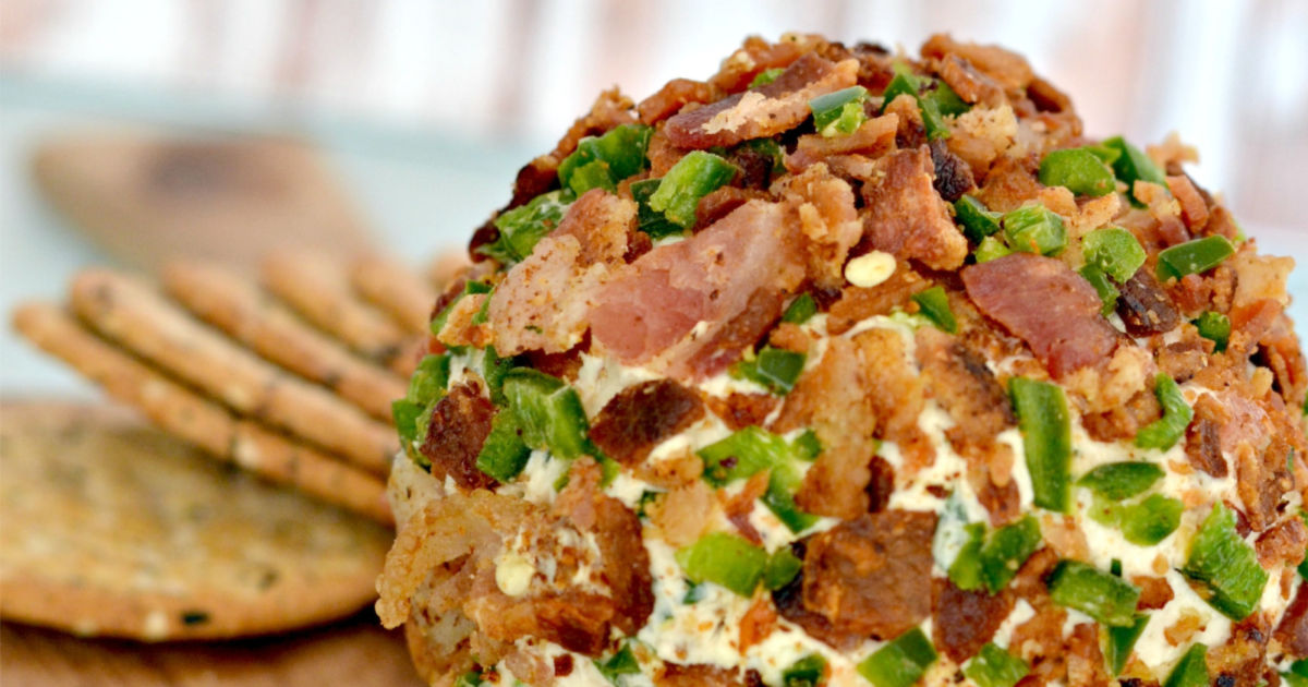 Bacon Jalapeno Cheese Ball Recipe Hip2Save