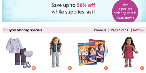 American Girl Store: Cyber Monday Sale Now Live