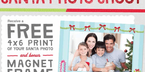 Walgreens: FREE In-Store Santa Photo Shoot at Participating Stores = FREE 4×6 Photo Print + More