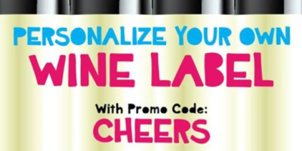 4 FREE Personalized Wine Labels + Free Shipping