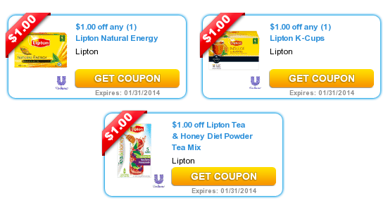 New $1/1 Lipton Natural Energy Coupon = Possibly Only $1 at Rite Aid (+ More Lipton Coupons)
