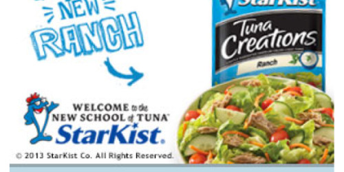 Rare $0.55/2 Starkist Tuna Creations Pouches Coupon