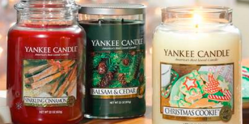 Yankee Candle: 30% Off Entire In-Store or Online Purchase (Valid Through 12/8)