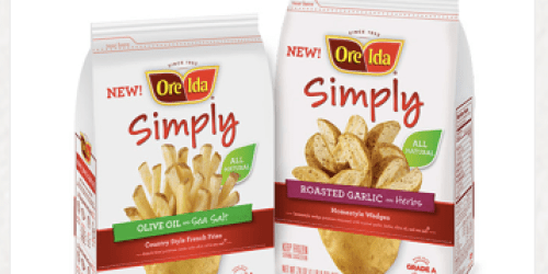 New $1/1 Ore-Ida Simply Product Bricks Coupon = Frozen Potatoes Only $1.12 Each at Target
