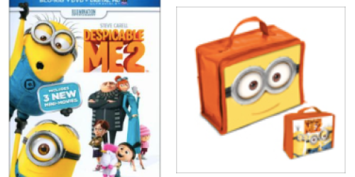 BestBuy: Despicable Me 2 Blu-ray/DVD Combo Pack, Minion Soft Lunch Box + More Only $19.99 Shipped