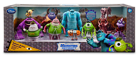 monsters university deluxe action figure set