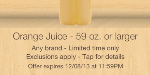 Ibotta: Rare $0.75/1 Orange Juice 59 oz+ Offer