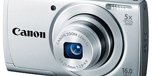 Staples.com: Canon PowerShot Digital Camera Only $45.99 (Reg. $109.99!)+ Free Shipping