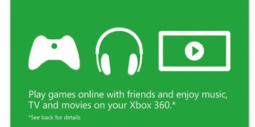 BestBuy.com: Microsoft Xbox LIVE 12 Month Gold Membership Card $39.99 Shipped (Reg. $59.99!)