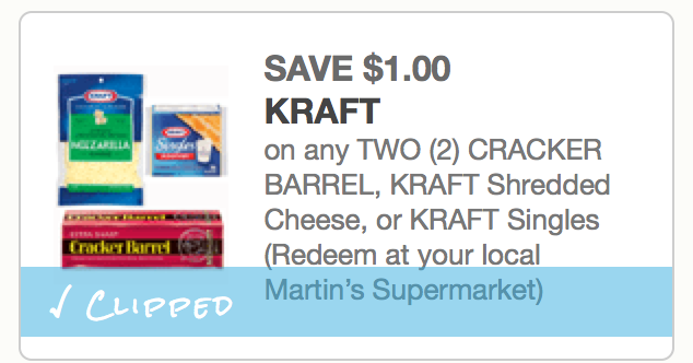 3 New Kraft or Cracker Barrel Cheese Coupons = Kraft Shredded Cheese ...