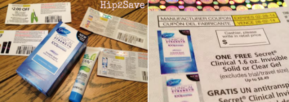 Secret Clinical Deodorant + Coupon for FREE Deodorant + Olay Sample AND