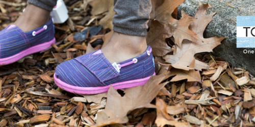 TOMS Shoes: 20% Off Purchase + FREE Shipping