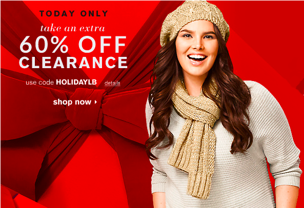Lane Bryant: Extra 60% Off Clearance (Today Only!)