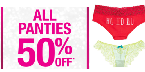 Victoria’s Secret: 50% Off ALL Panties + Fragrance Gift Set $25 – Reg. $45 (In-Stores – Starts Tomorrow!)