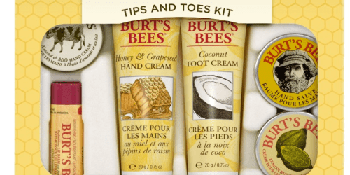 Amazon: Burt’s Bees Tips and Toes Gift Set Only Only $7.79 Shipped (Great Teacher Gift Idea!)